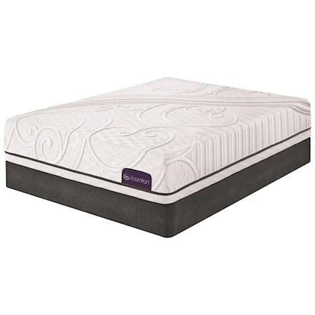 Queen 13" Gel Memory Foam Mattress and 5" Low Profile Boxspring
